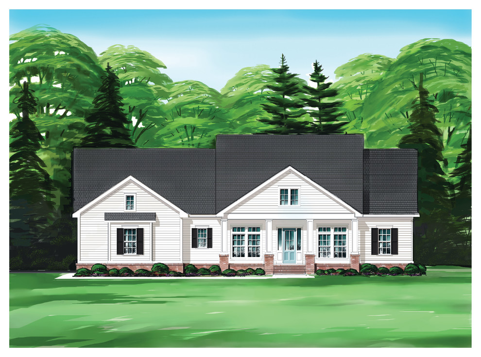 CENTERVILLE CONSERVATION CUSTOM HOME 5 Craftsman Exterior Atlanta by BRIDGEWATER