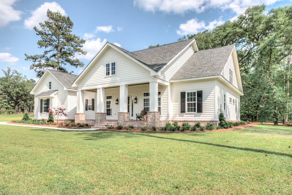 CENTERVILLE CONSERVATION CUSTOM HOME 5 Craftsman Exterior Atlanta by BRIDGEWATER