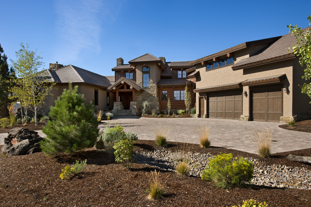 Central Oregon Estate Rustic Exterior Other by MossCreek Houzz