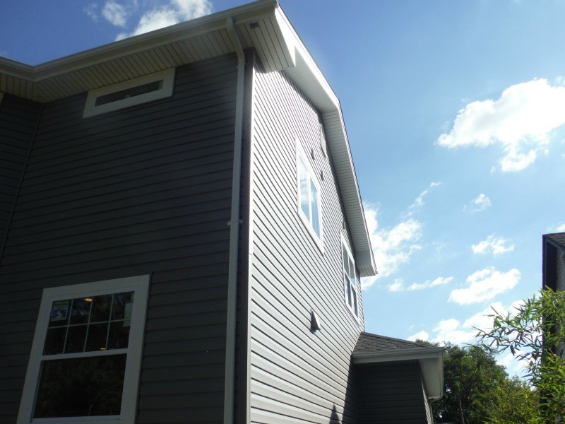 CertainTeed Charcoal Gray Vinyl Siding Brentwood, MO. (63144