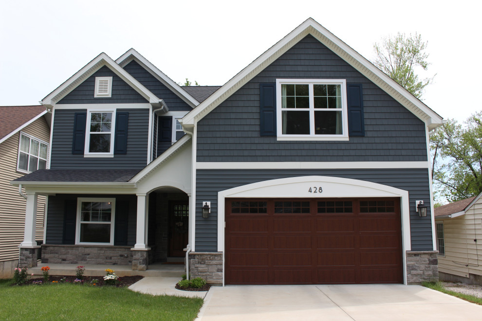 CertainTeed Harbor Blue Kirkwood, MO Exterior St Louis by