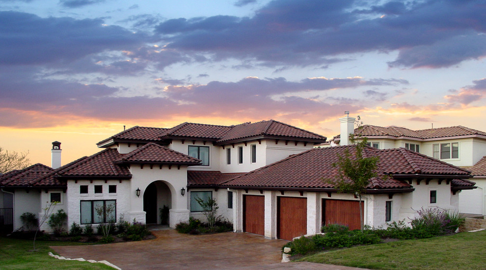 Chalk Rock 4 Mediterranean Exterior Austin by