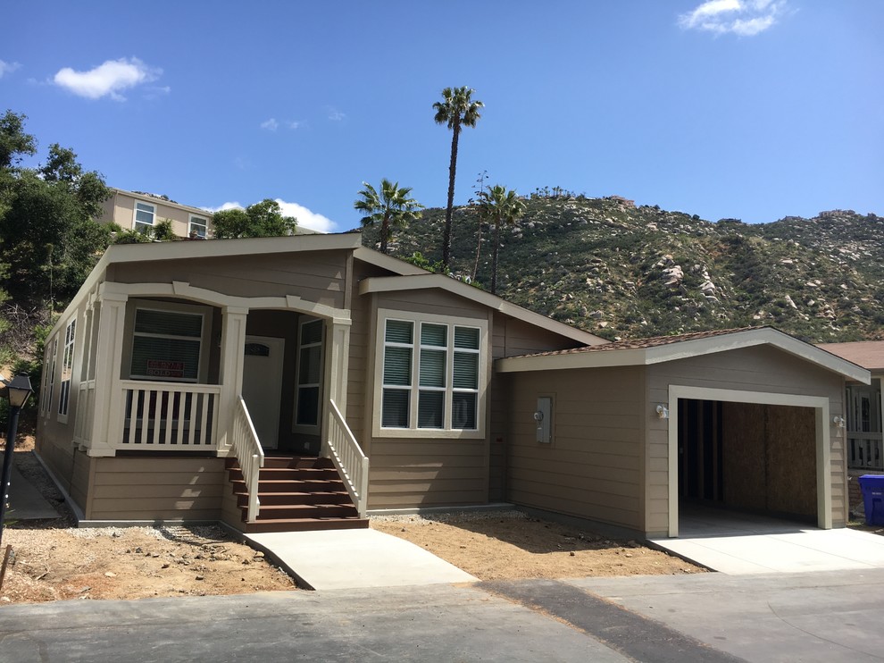 Champagne Village Traditional Exterior San Diego by Kyle Van