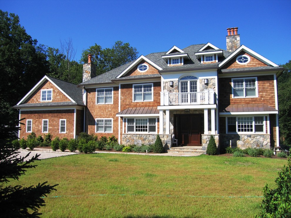 Chappaqua New Houses Traditional Exterior New York by Cal