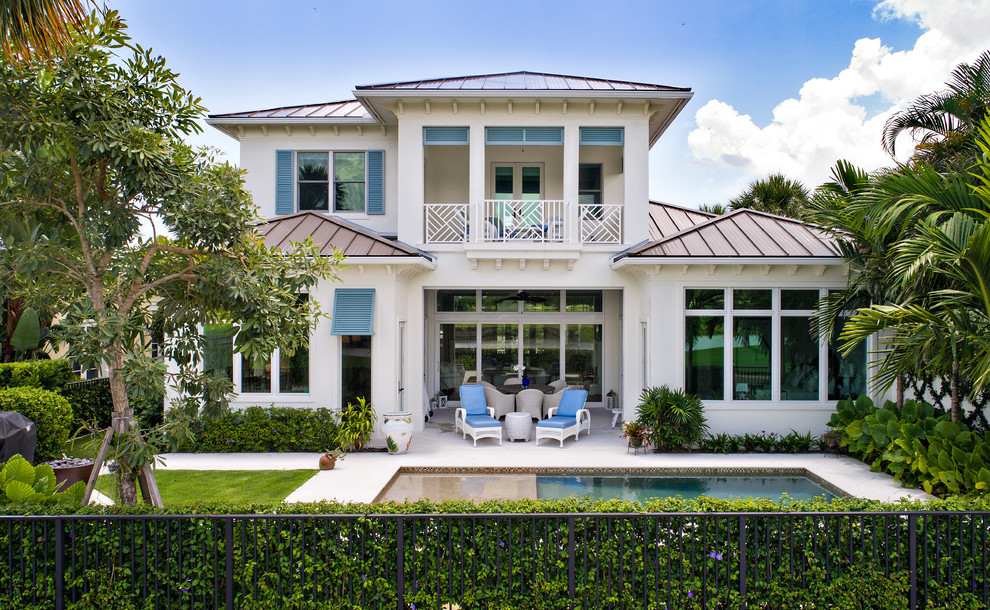 Charming Bermuda Tropical Exterior Miami by Affinity