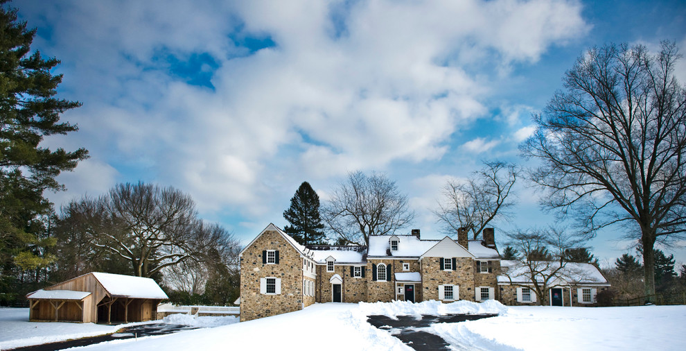 Chester County Carriage Shed Traditional Exterior Philadelphia by Hugh Lofting Timber
