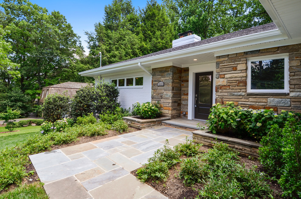 Chevy Chase Contemporary Renovation Contemporary Exterior DC