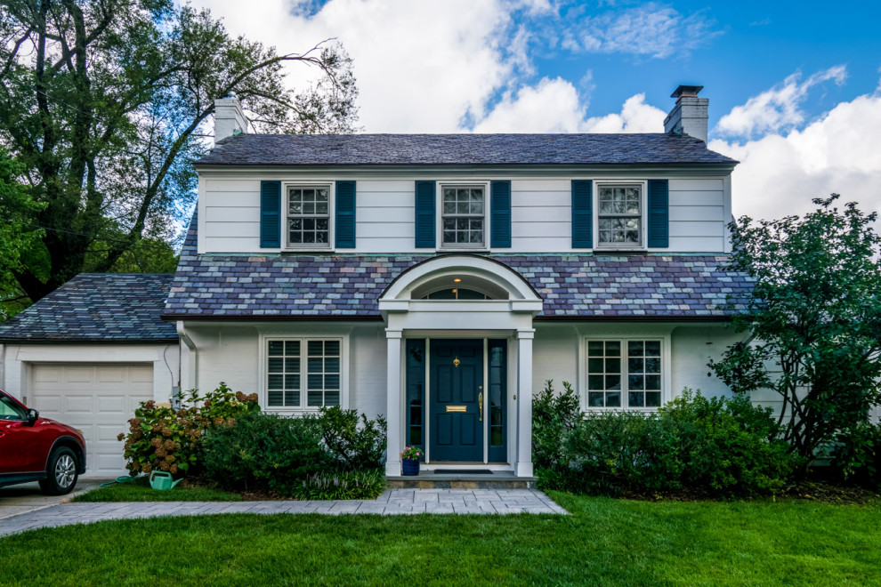 Chevy Chase, MD. James Hardie and Marvin Windows Exterior DC Metro
