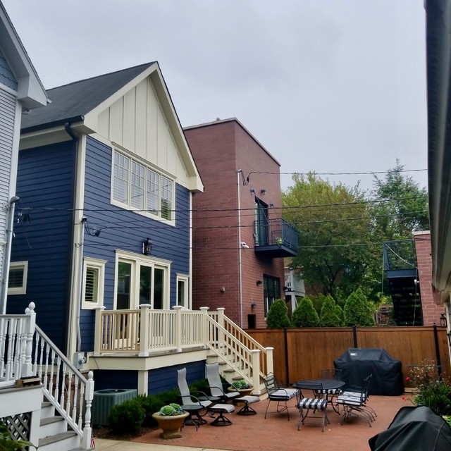 Chicago, IL 60613 James Hardie Siding Remodel Traditional Exterior