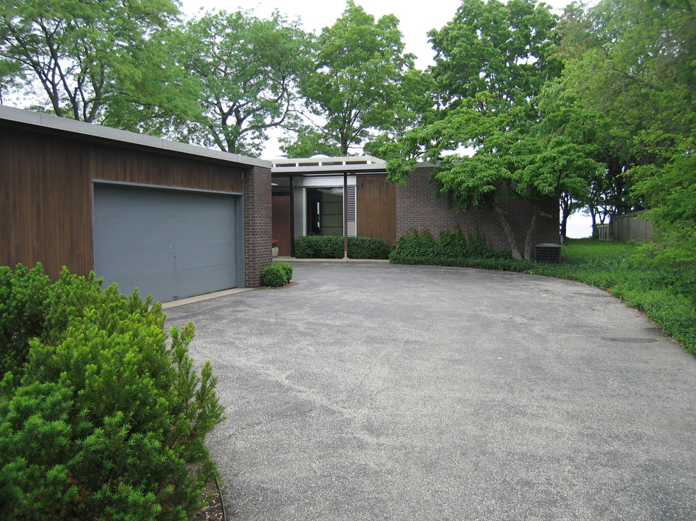 Chicago midcentury Keck & Keck Modern Exterior Chicago Houzz
