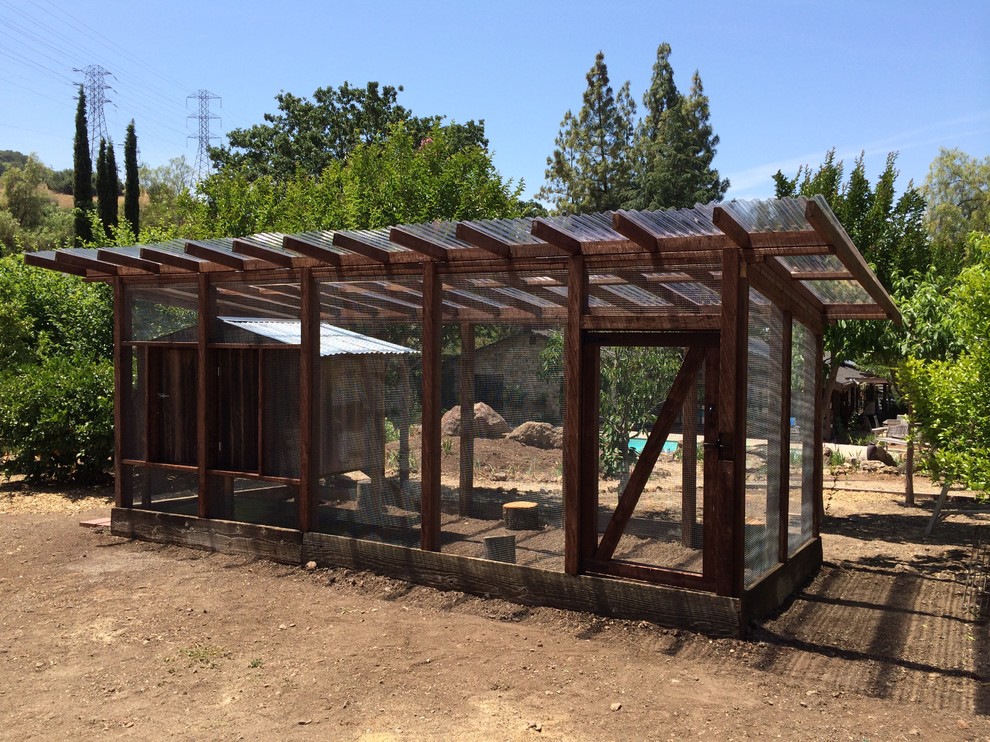 Chicken Coop Farmhouse Exterior San Francisco by Mountain