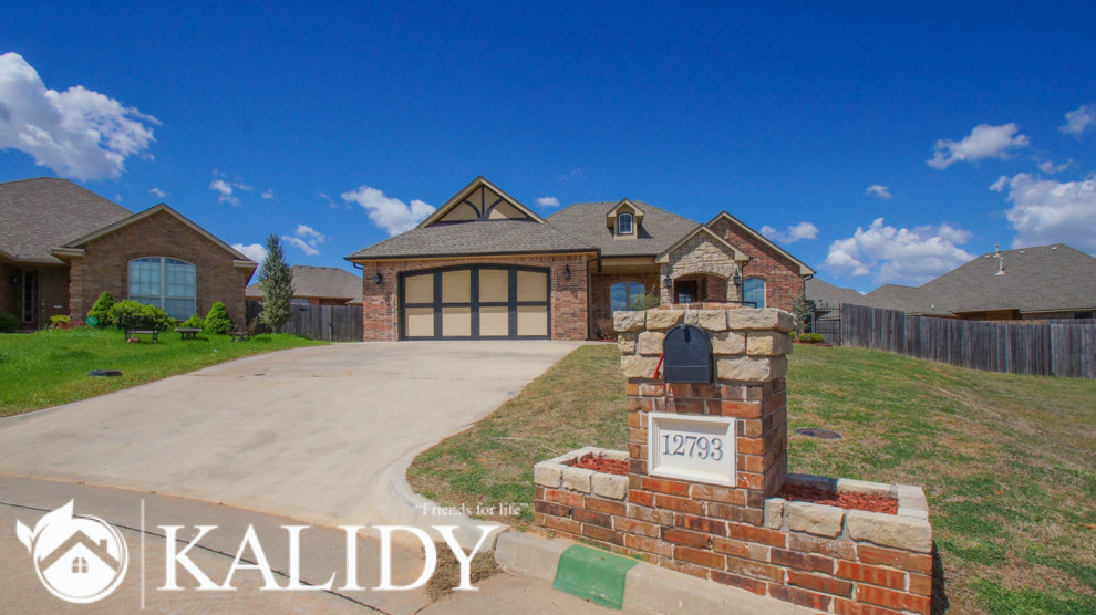 Choctaw Family Home Transitional Exterior Oklahoma City by
