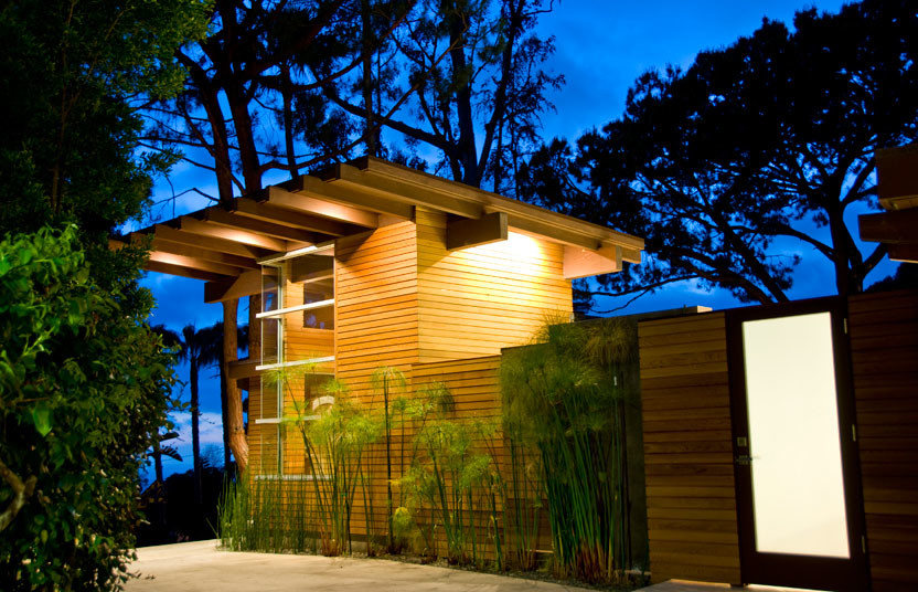 Chretien Residence Modern Exterior Orange County by LeTourneau