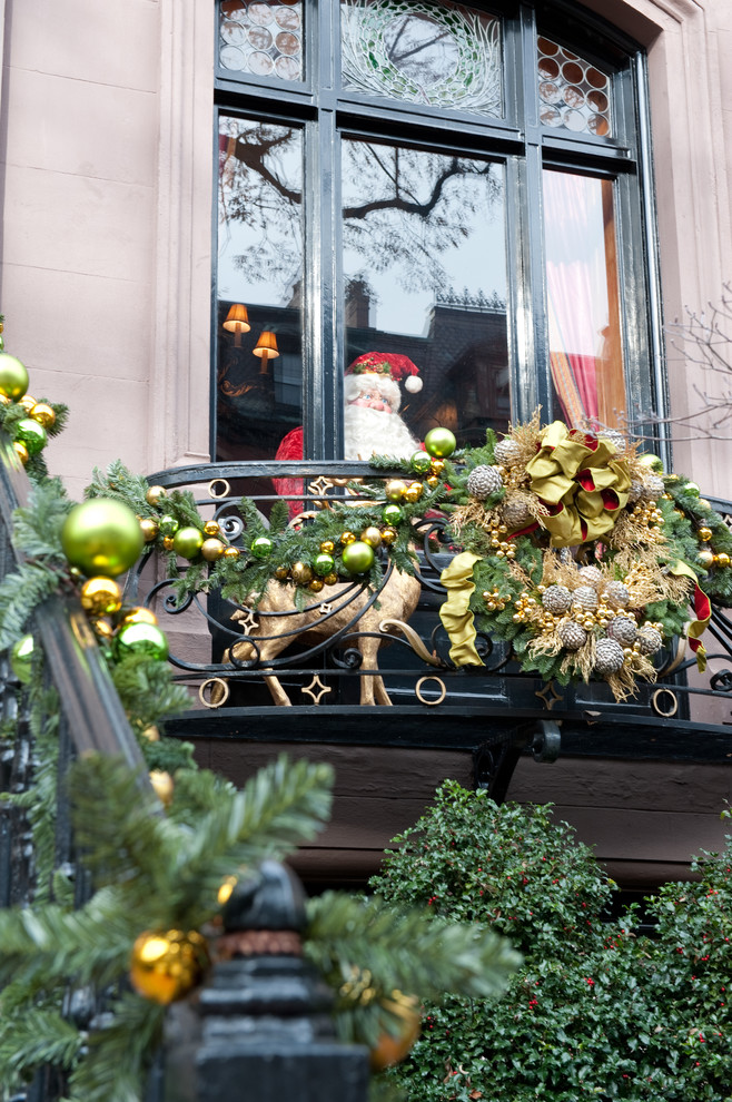 Christmas Holiday Decor Eclectic Exterior Boston by Mary Prince Photography Houzz