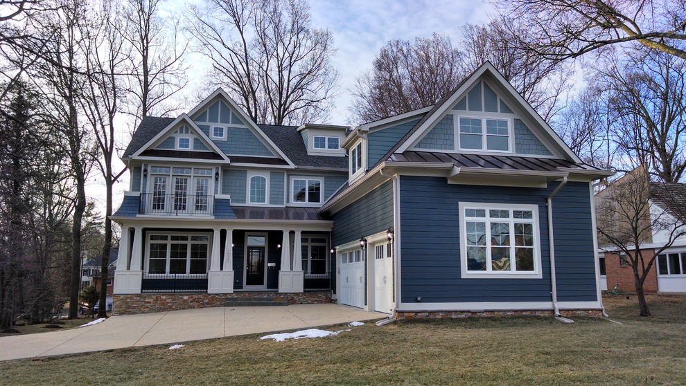 Churchill Rd, McLean Va Craftsman Exterior DC Metro by James