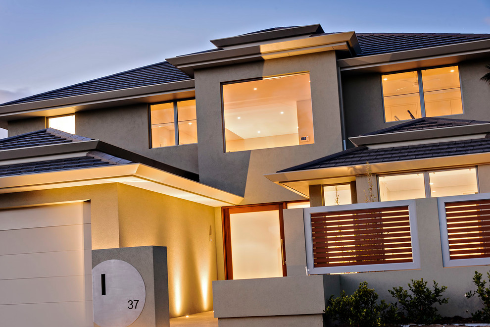 This is an example of a world-inspired house exterior in Perth.