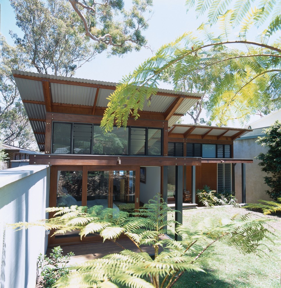 Clareville House Beach Style Exterior Sydney by UtzSanby Architects Houzz