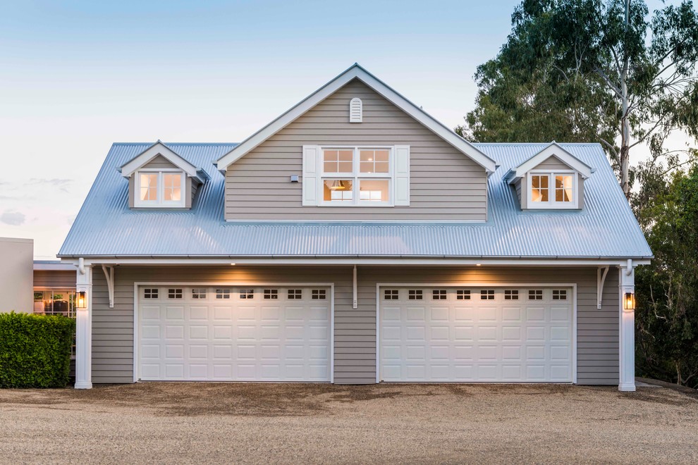 Classic American Style Barn with Garage with Loft