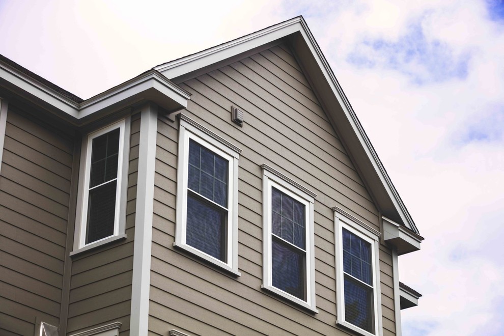 Classic Home with Clapboard and Board & Batten Siding in Windham, NH