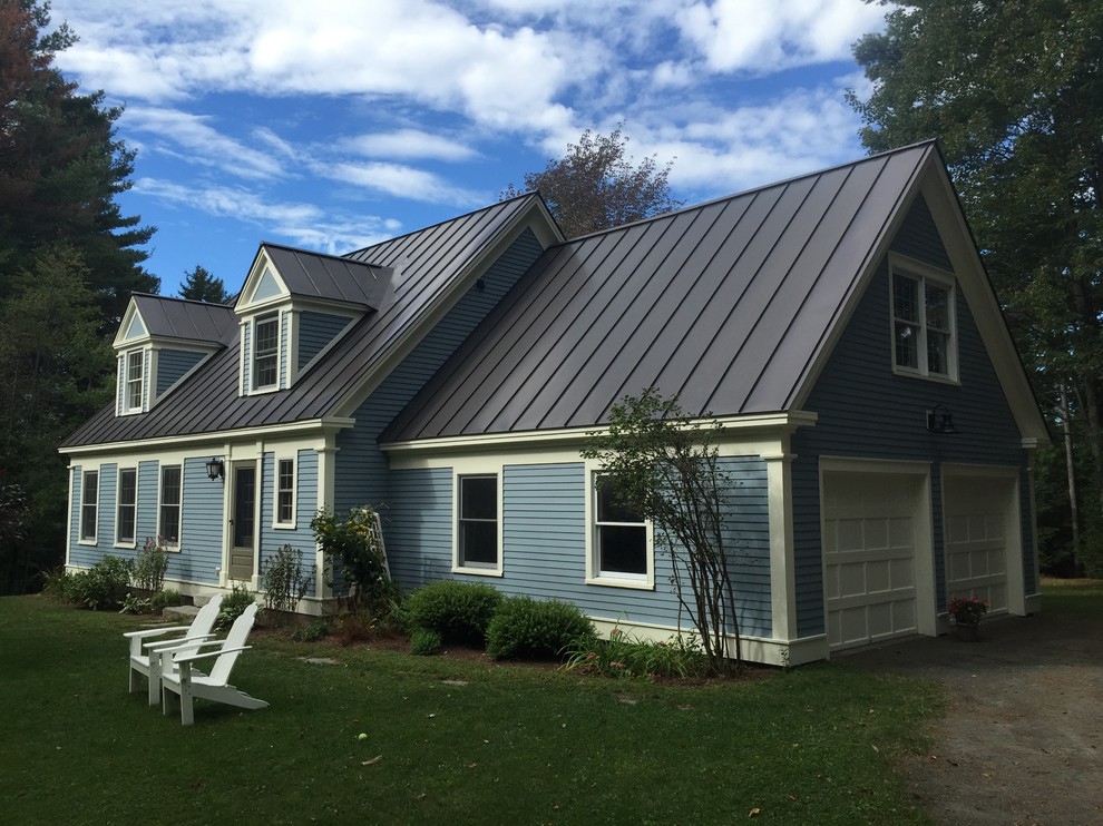 Classical Details Farmhouse Exterior Burlington by Vermont