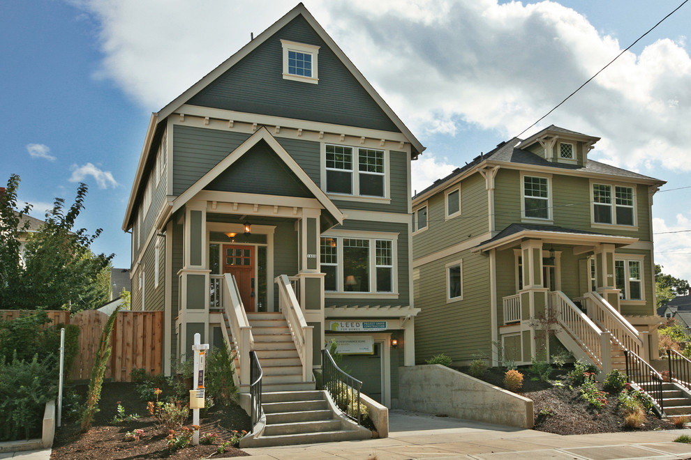 Example of a classic exterior home design in Portland