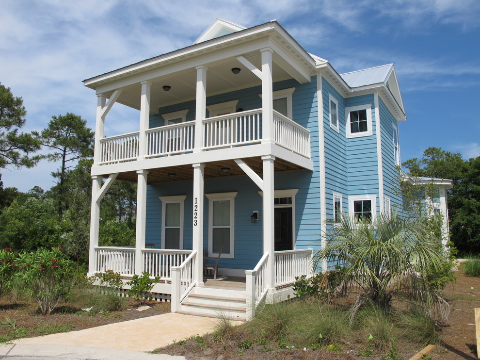 Coastal Cottage Exteriors Beach Style Exterior Wilmington by