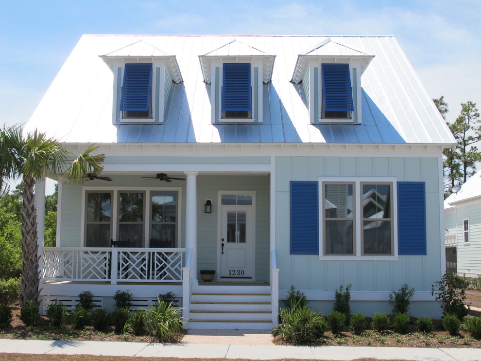 Coastal Cottage Exteriors Beach Style Exterior