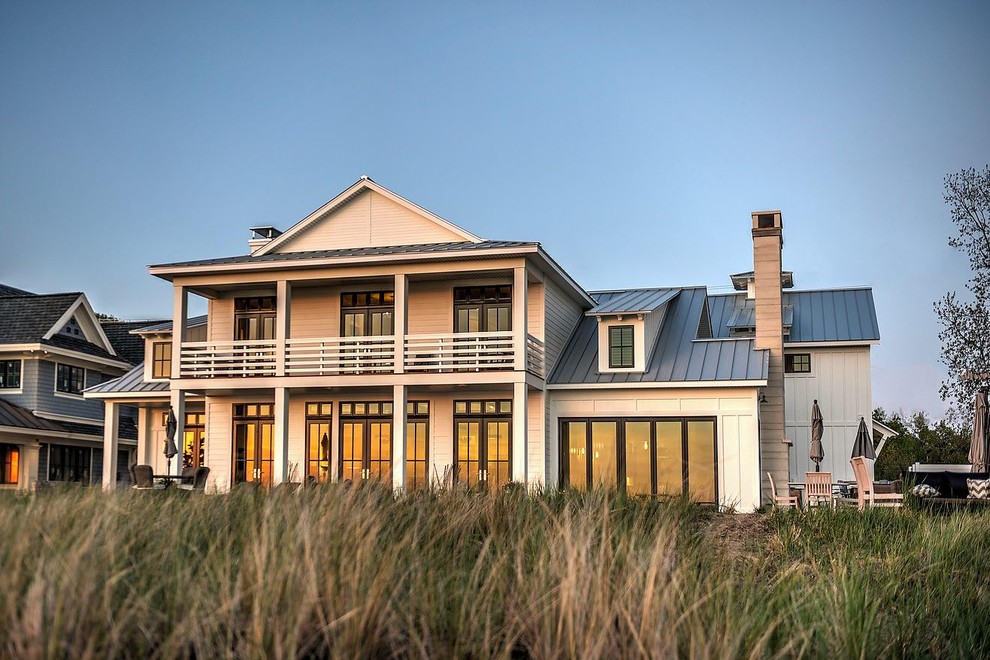 Coastal Plantation Beach Style Exterior Grand Rapids by DeHaan