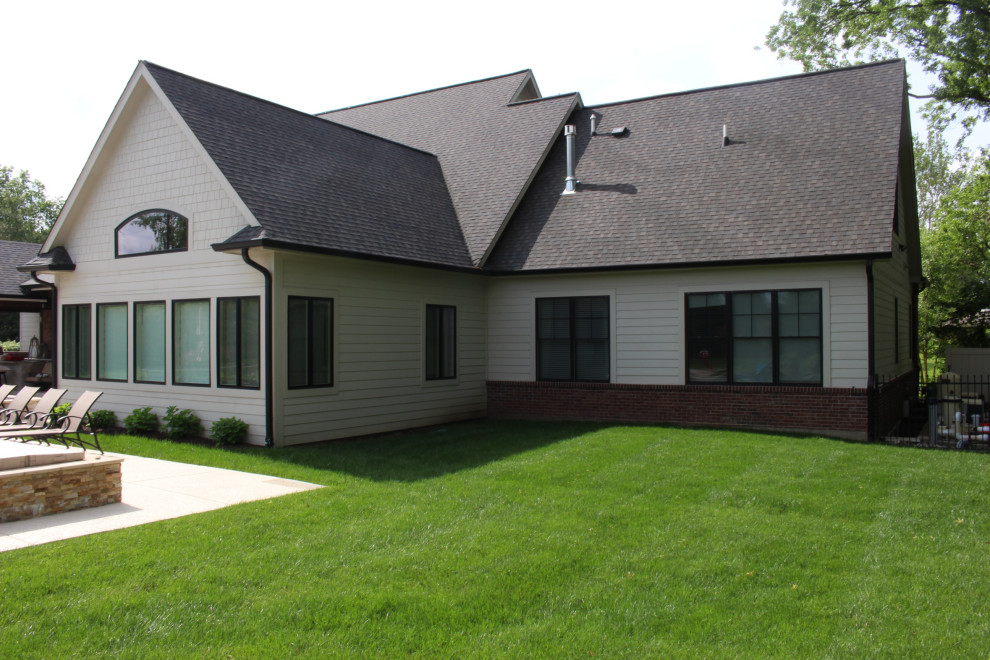 Cobble Stone James Hardie Siding Ladue, MO Exterior St Louis by