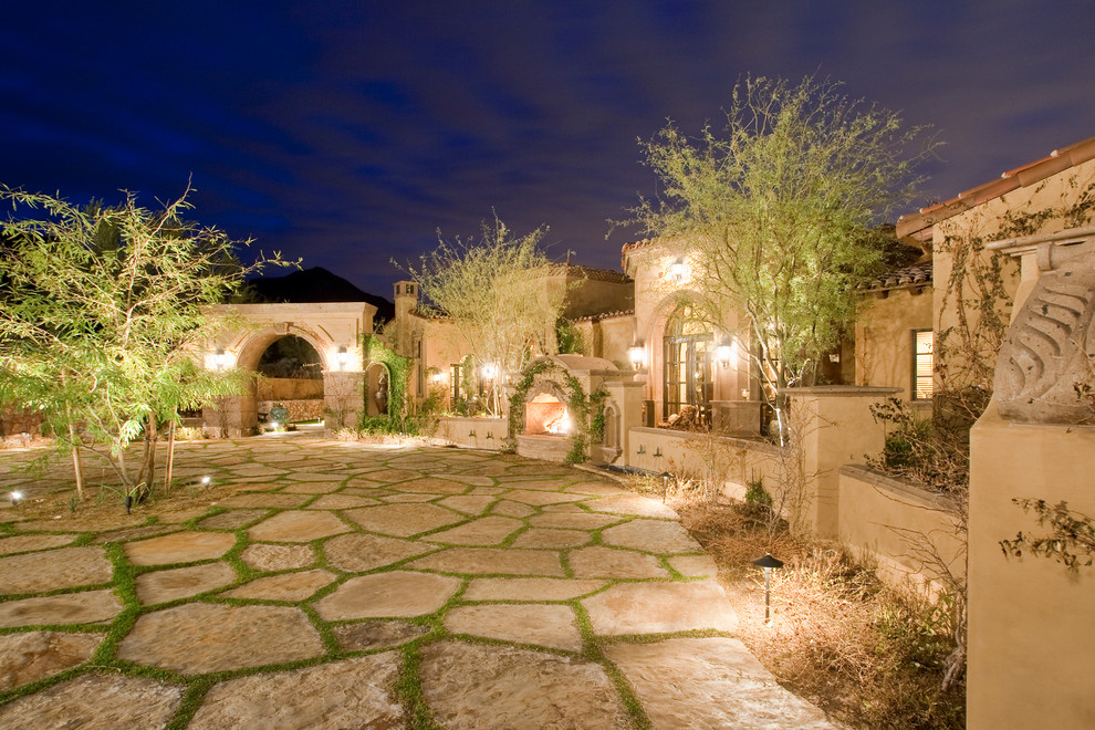 Cobblestone Work - Traditional - Exterior - Phoenix - by Fratantoni ...