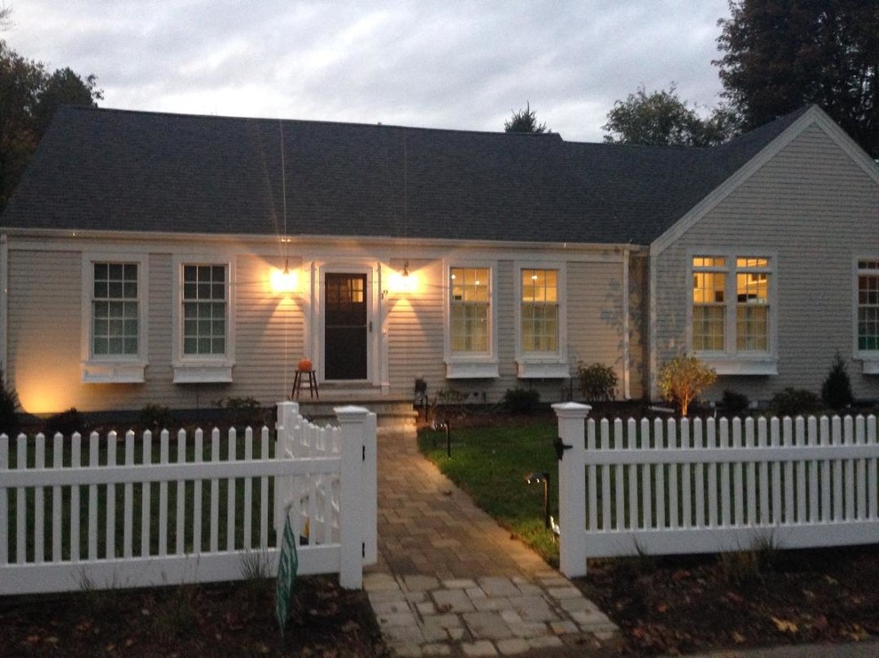 Cochituate Cape Exterior Craftsman Façade Boston par Copper