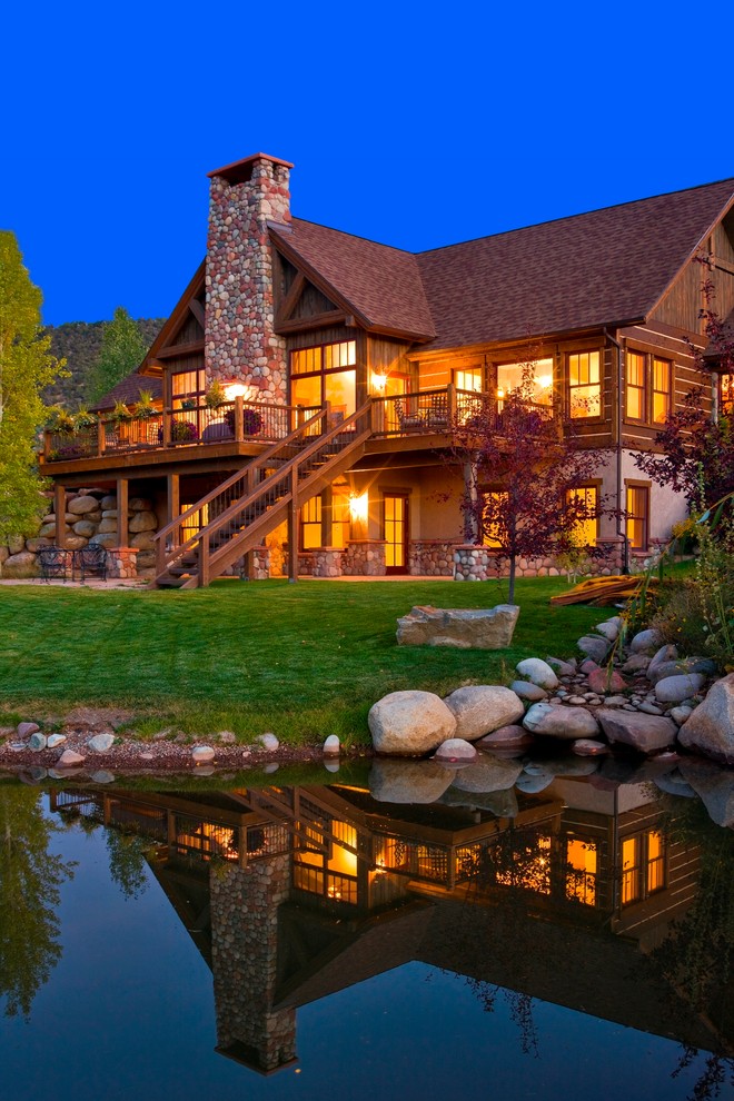 Colorado Mountain Home - Rustic - Exterior - Denver - by Equiterra