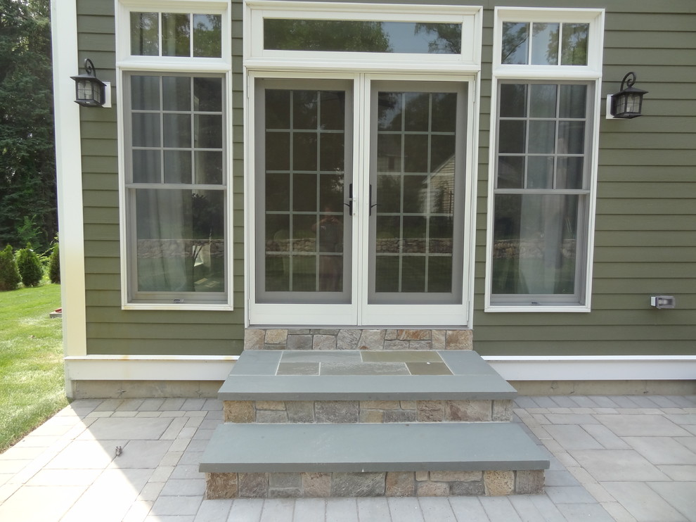 Combining Colonial Tan Natural Stone With Olive Green Siding Stoneyard® Img~1a01aea004fdb001 9 0940 1 Cc2eea2 