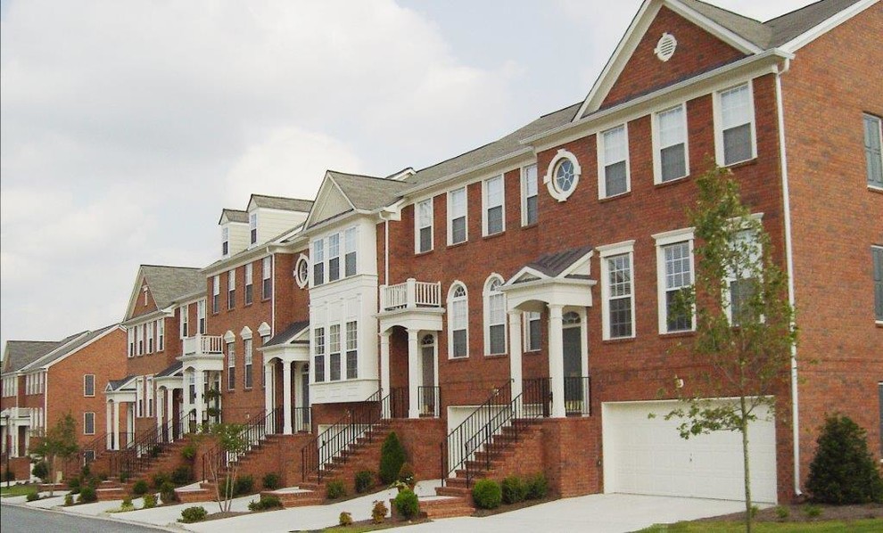 Community Townhomes Traditional Exterior Detroit by
