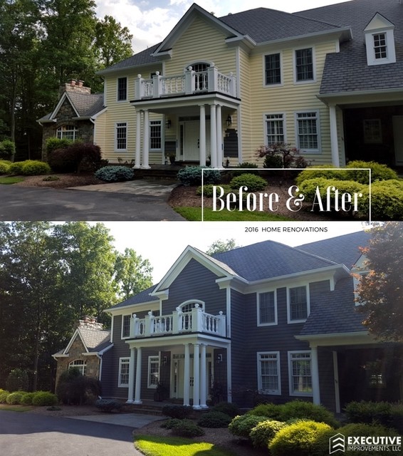 Complete exterior paint makeover by Executive Improvements, LLC