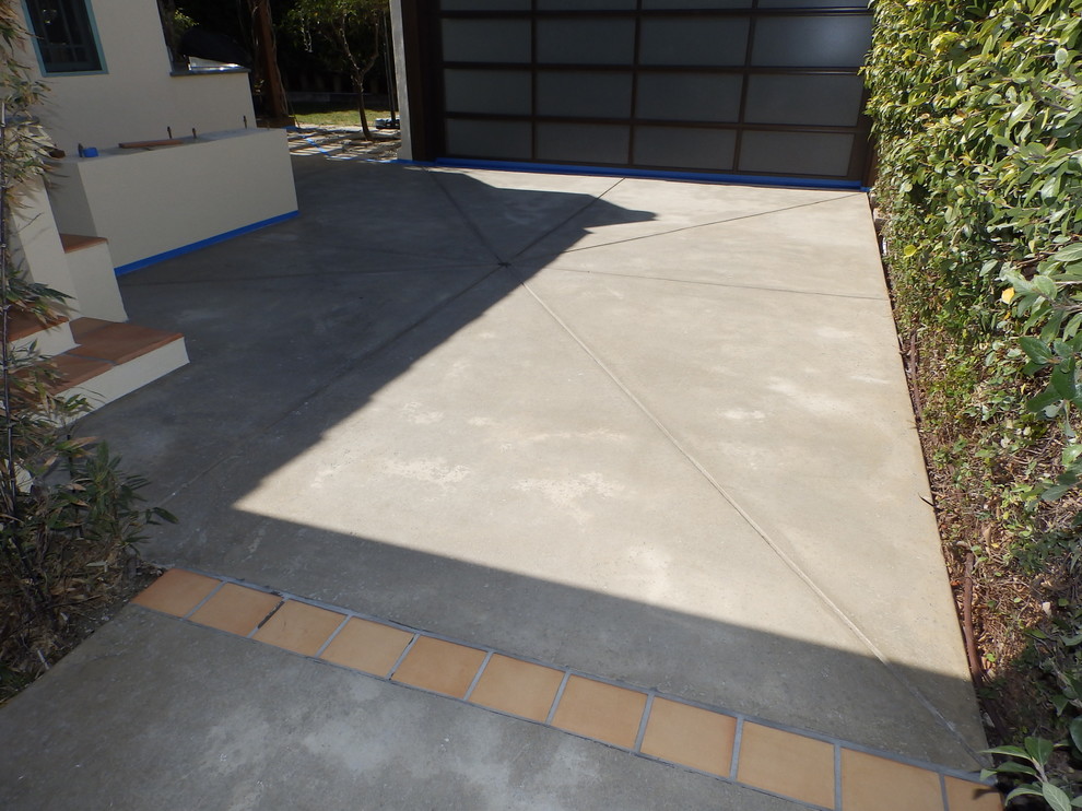 Concrete Patio Staining Rustic Exterior Los Angeles by Tile & Stone Pro Houzz
