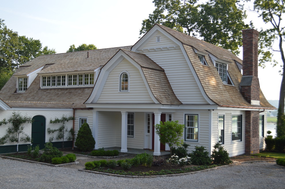 Connecticut Waterfront Property Traditional Exterior Bridgeport
