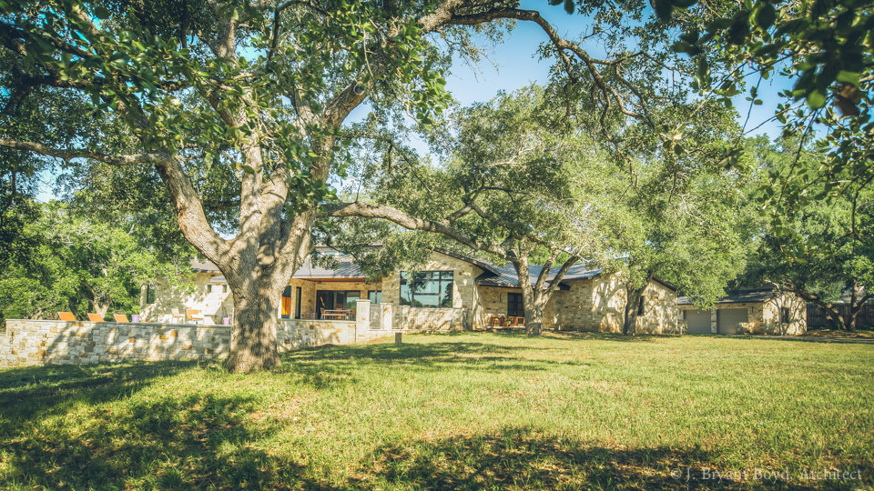 Contemporary Custom Home Contemporary Exterior Austin by J