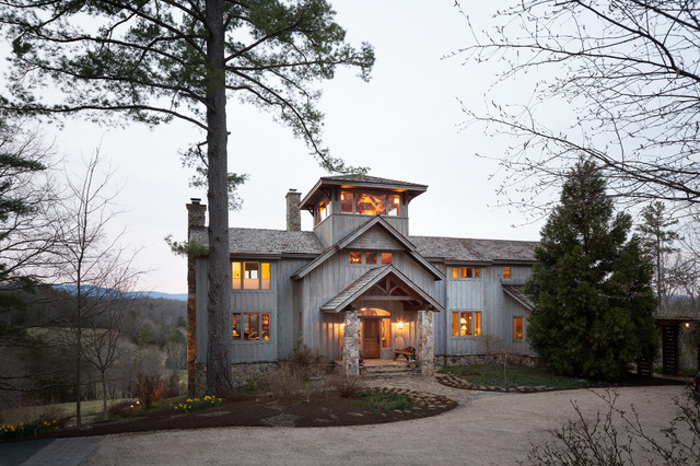 Contemporary Farmhouse - Rustikal - Häuser - Richmond - von Timberpeg