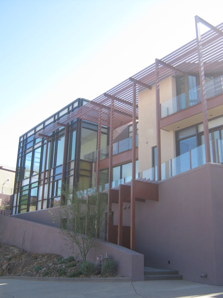 Contemporary/Modern Staircases Contemporary Exterior Las Vegas