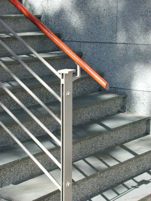 Example of a trendy staircase design in Charleston