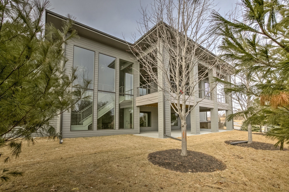 Contemporary Ranch Legacy Villas Contemporary Exterior Omaha