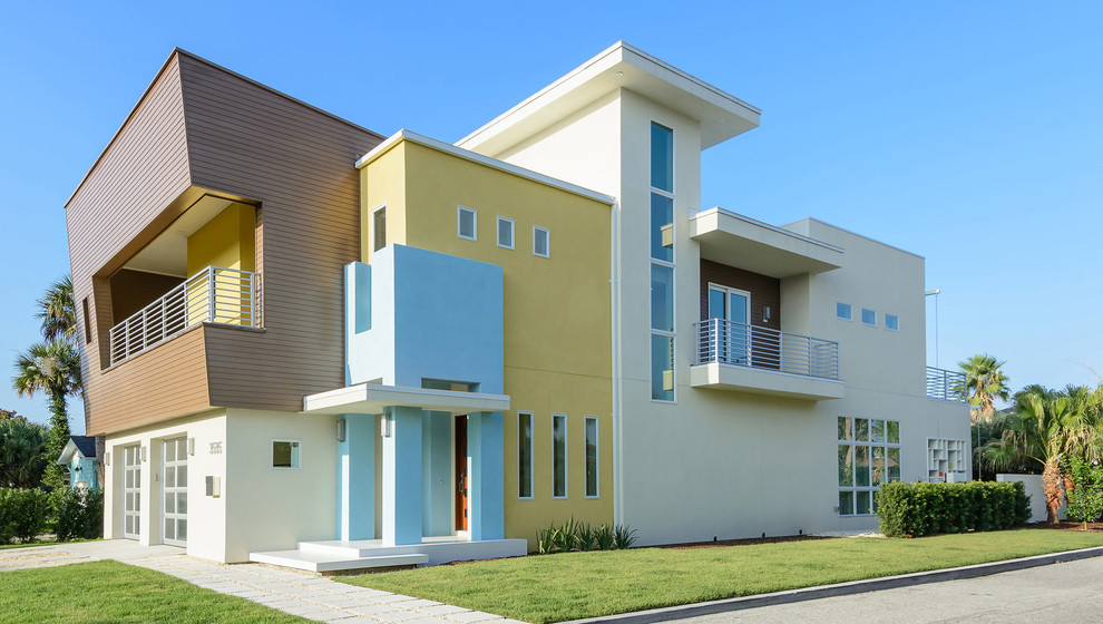 Contemporary Sustainable Beach House Contemporary Exterior