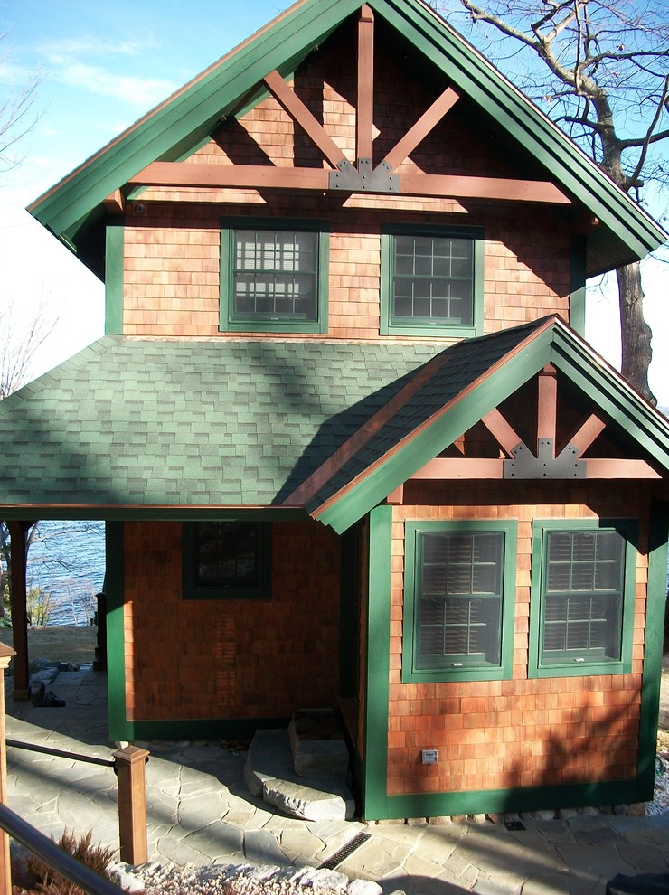 Example of a classic exterior home design in Manchester