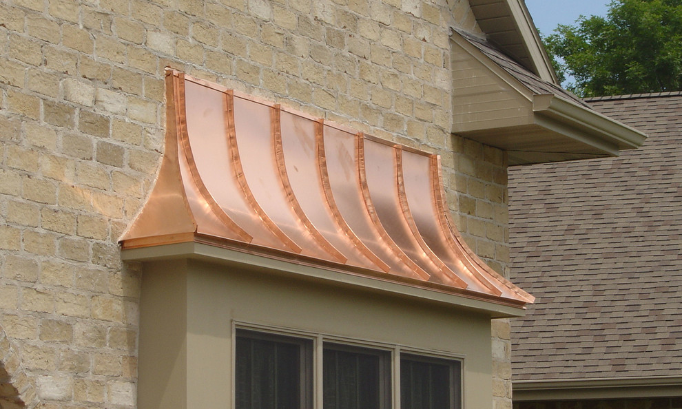 Copper - Bow Windows and Door Awnings - Contemporary - Exterior - Other ...