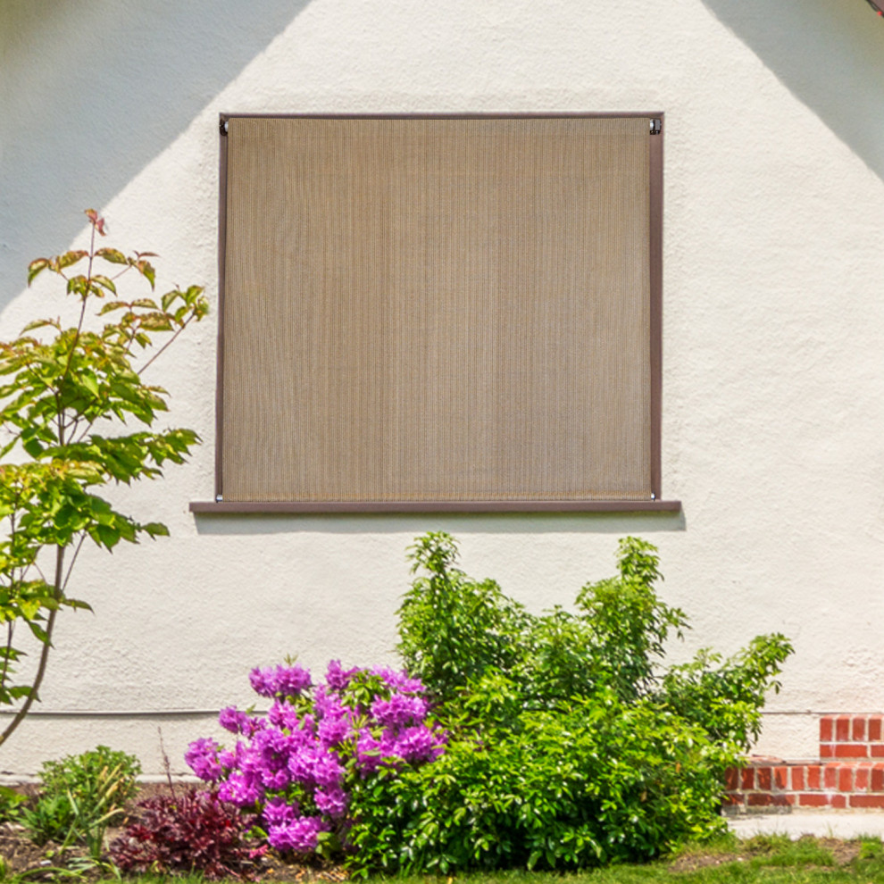 Cordless Outdoor Sun Shades (HDPE High Density Cordless Outdoor Sun Shades (HDPE High Density