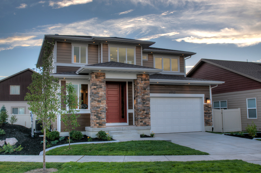 Corinta Candlelight Homes East Riverwalk Model Home Midvale, UT