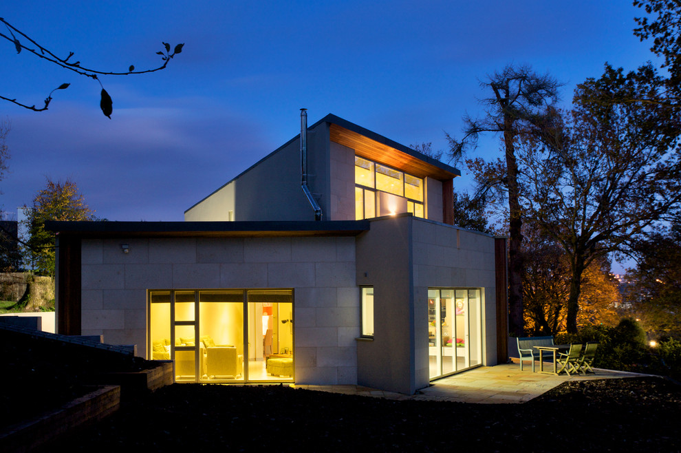 Contemporary exterior home idea in Cork