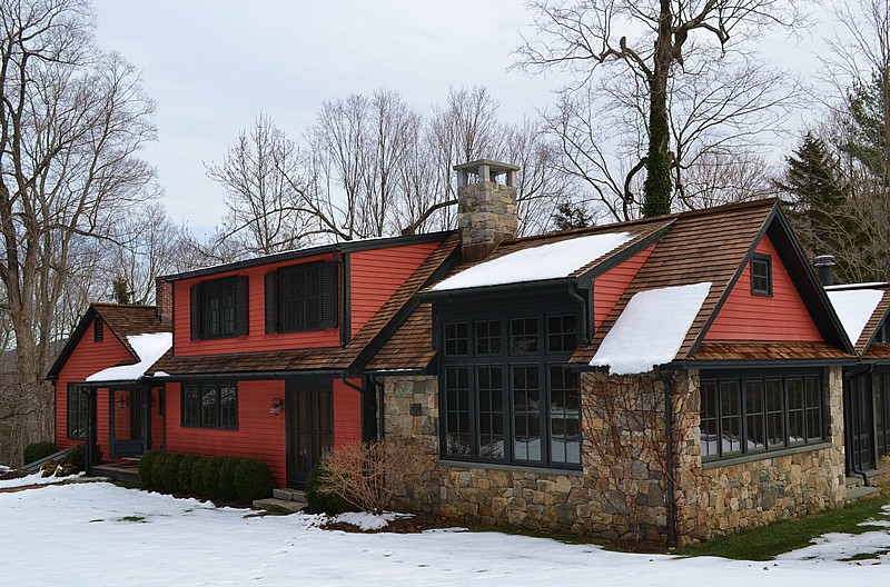 Cornwall, CT renovations and additions Craftsman Exterior