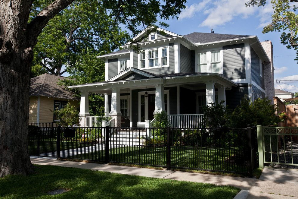 Cortlandt 2 Craftsman Exterior Houston by Southland Homes of